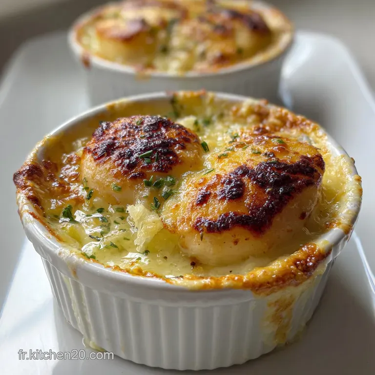 De P&eacute;toncle Poireaux : Le Parmentier De La Mer Cr&eacute;meux presentation