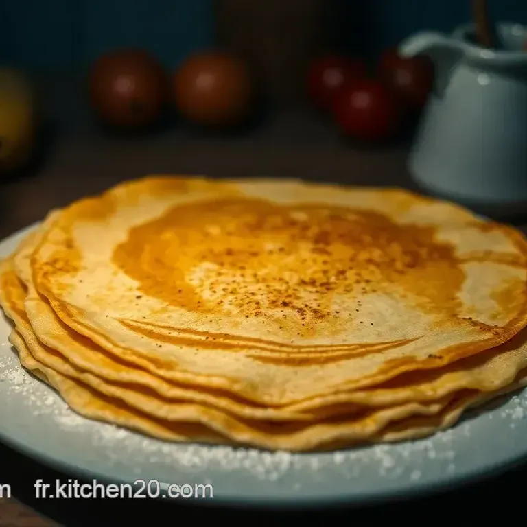 P&acirc;te &agrave; Cr&ecirc;pe Facile : La Base Parfaite pour des Cr&ecirc;pes D&eacute;licieuses