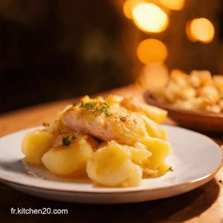 P&acirc;tes Au Poulet Marry Me presentation