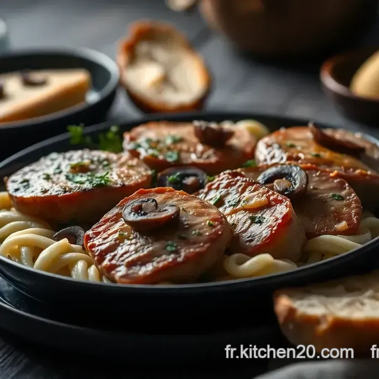 Paupiette de Veau aux Champignons