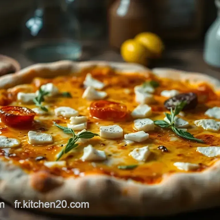 Pizza Gourmande au Ch&egrave;vre et Miel