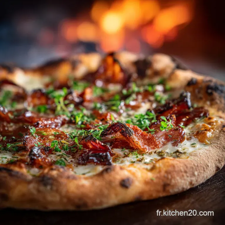 Pizza Maison Au Feu De Bois Lart Du Croustillant Recr&eacute;&eacute; Dans Votre Cuisine presentation