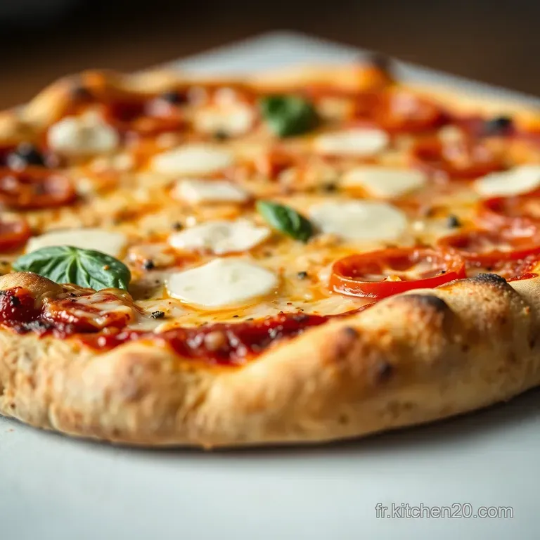 Pizza Thon Fa&ccedil;on M&eacute;diterran&eacute;enne presentation