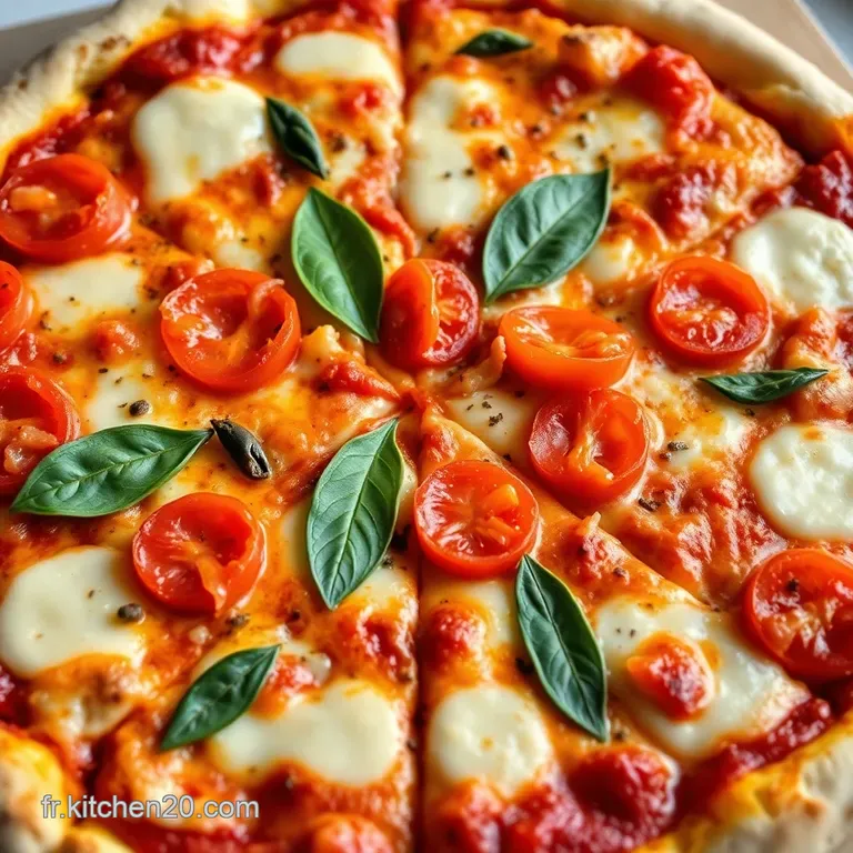 Pizza Thon Fa&ccedil;on M&eacute;diterran&eacute;enne