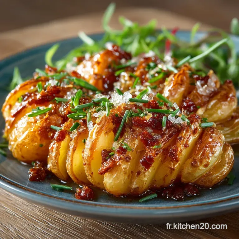 Les MilleFeuilles de Pommes de Terre au Four Croustillantes &agrave; lExt&eacute;rieur Fondantes &agrave; lInt&eacute;rieur