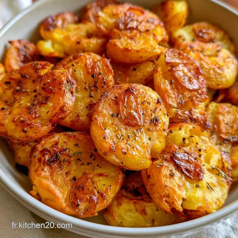 Pommes de Terre &Eacute;cras&eacute;es &agrave; l Ail
