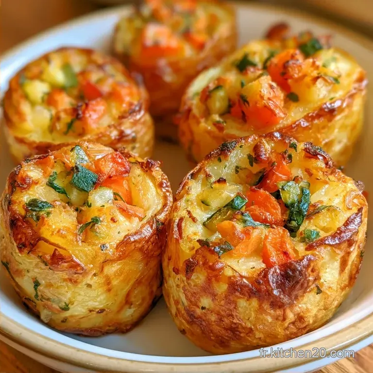 Pommes de Terre Farcies aux L&eacute;gumes