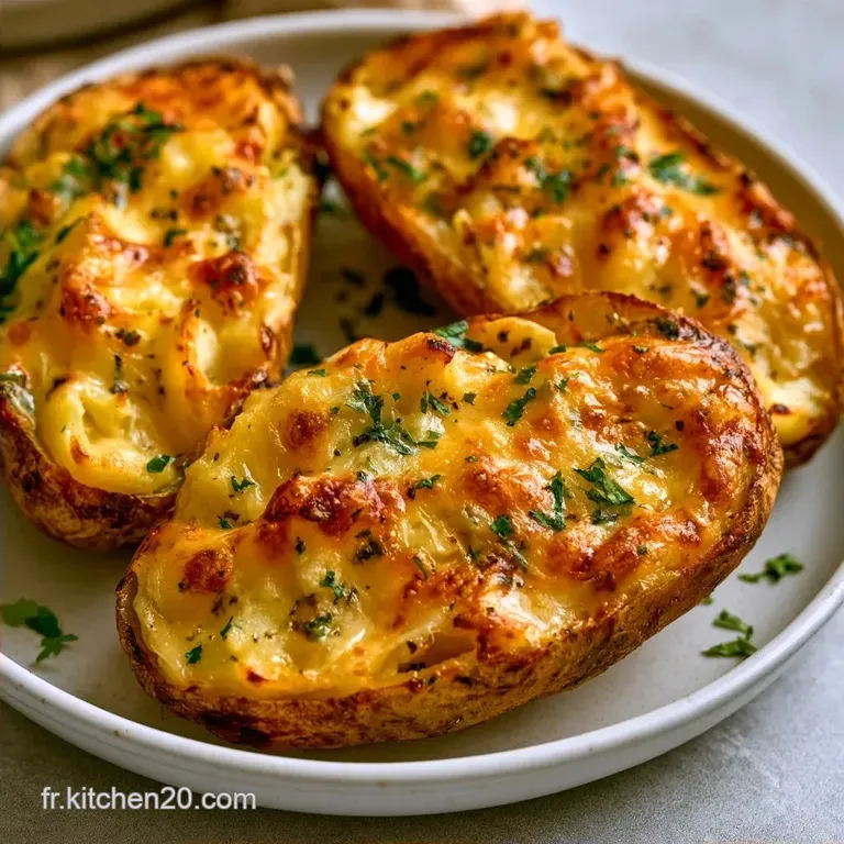 Pommes de Terre Farcies au Four