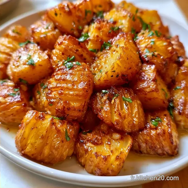 Pommes De Terre Hasselback Croustillantes