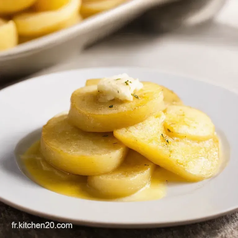 Pommes de Terre R&ocirc;ties &agrave; lAil et au Parmesan