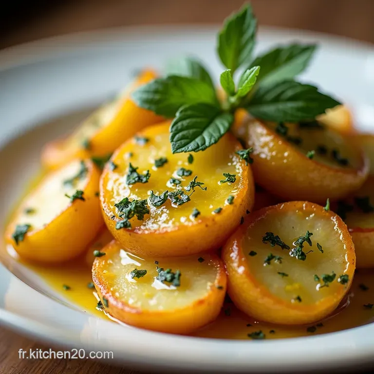 Pommes de Terre R&ocirc;ties aux Herbes Fra&icirc;ches et &agrave; lAil Confit