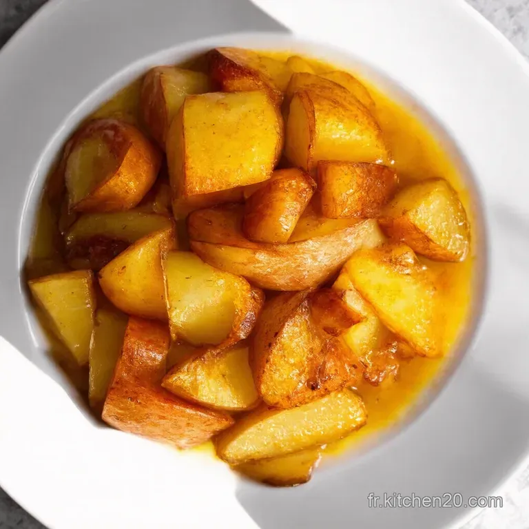 Pommes Ondul&eacute;es Croustillantes au Four Sauce Diabolique