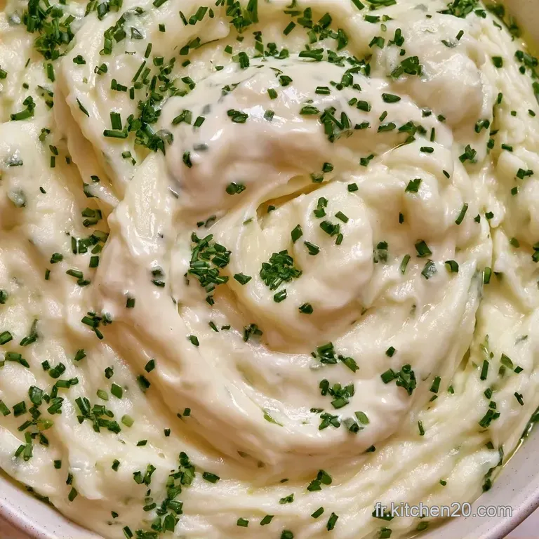 Pommes Terre Cr&egrave;me Ciboulette Fondantes
