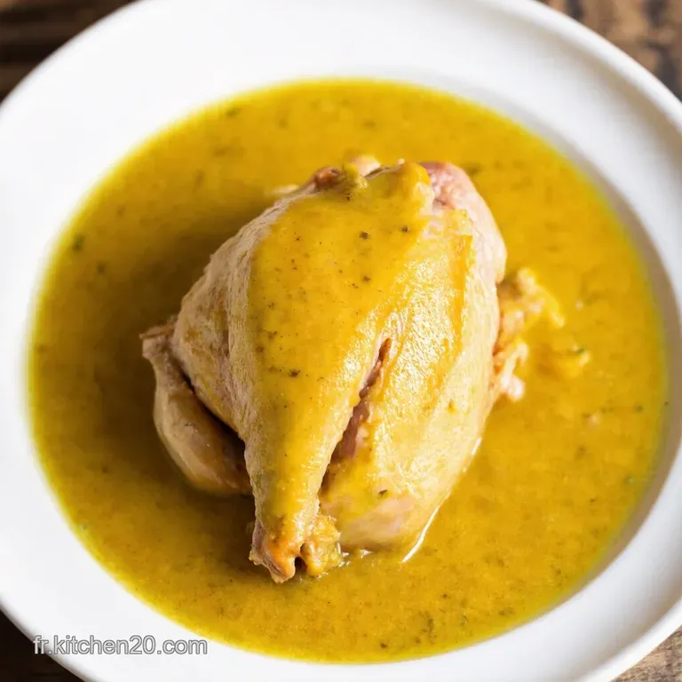 Poulet &agrave; la Moutarde Le Plat Parisien Facile et D&eacute;licieux
