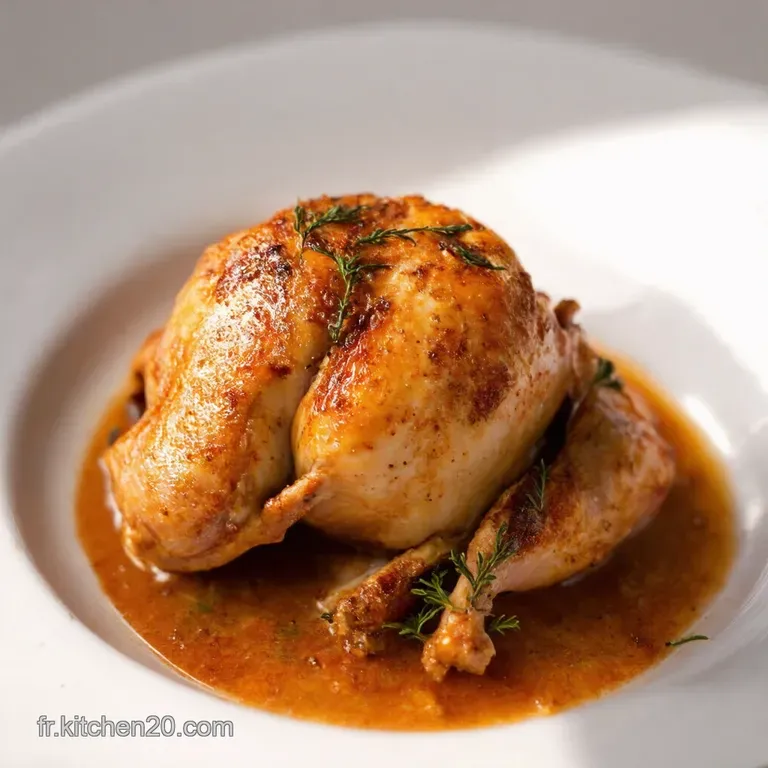 Poulet &agrave; lOrientale aux Saveurs Exotiques