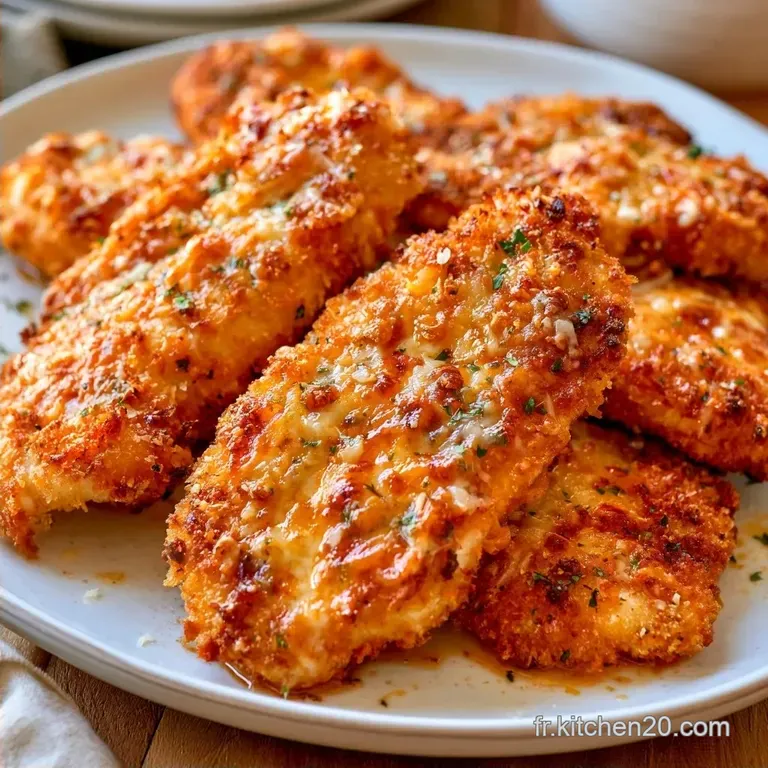 Poulet Au Parmesan Croustillant Ninja Air Fryer