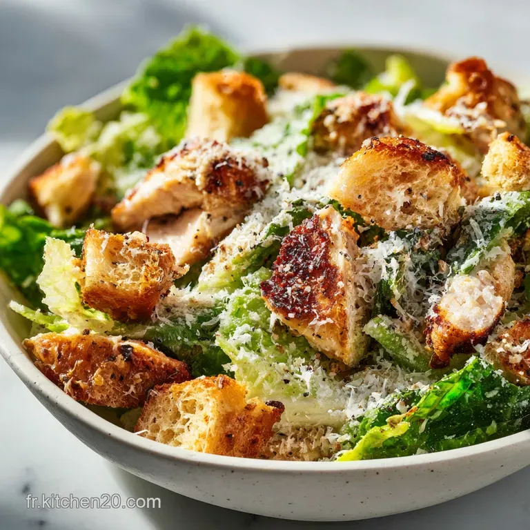 Poulet C&eacute;sar fondant : Tendret&eacute; et Croquant R&eacute;volutionnaires