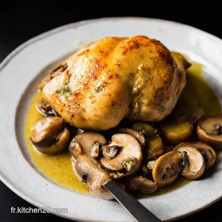 Poulet Dijonnais aux Champignons Le Cr&egrave;me de la Cr&egrave;me