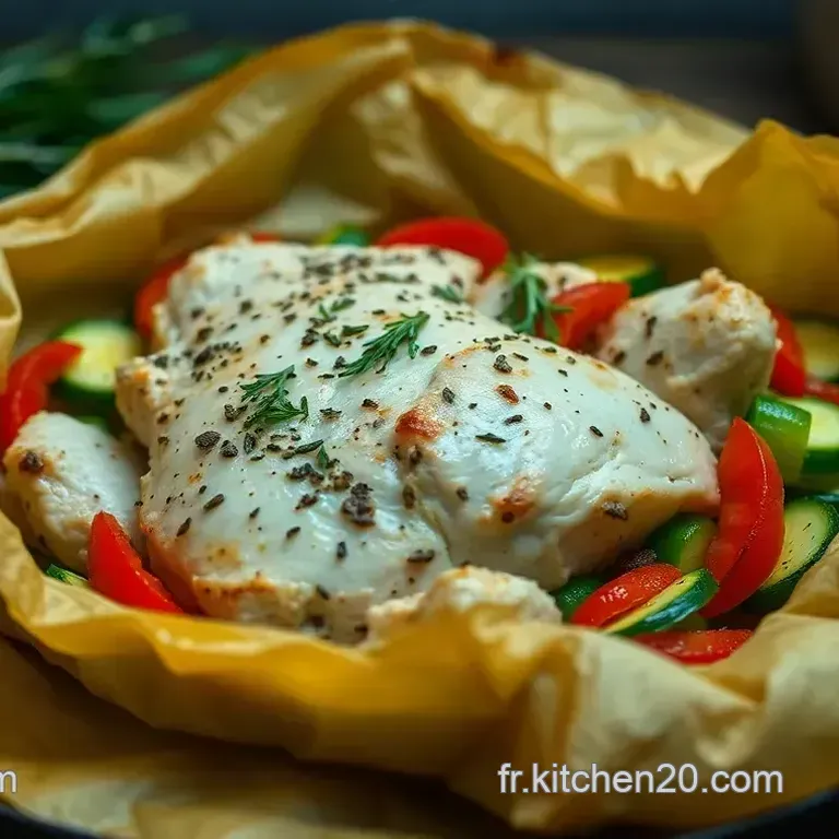 Poulet en Papillote aux Herbes de Provence