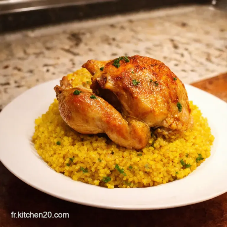 Poulet Faon Couscous Un Voyage Marocain Dans Votre Assiette presentation