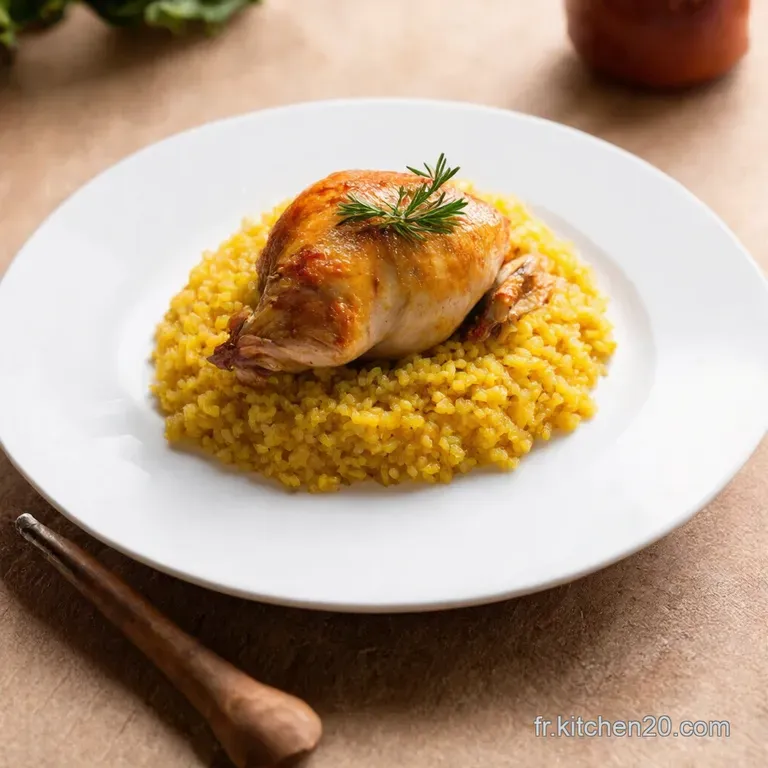 Poulet Faon Couscous Un Voyage Marocain dans Votre Assiette