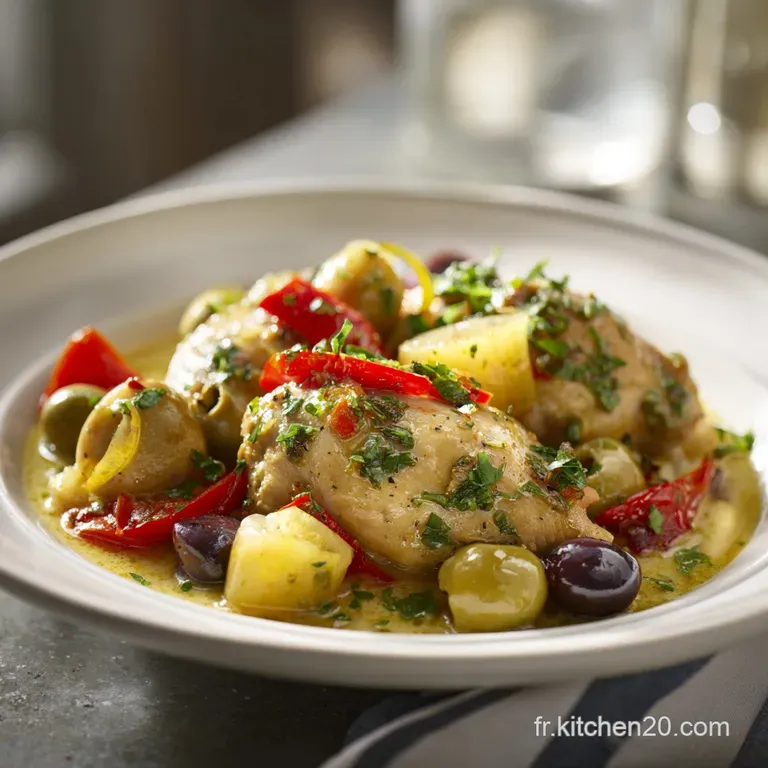 Recette Poulet IG Bas M&eacute;diterran&eacute;enne Facile