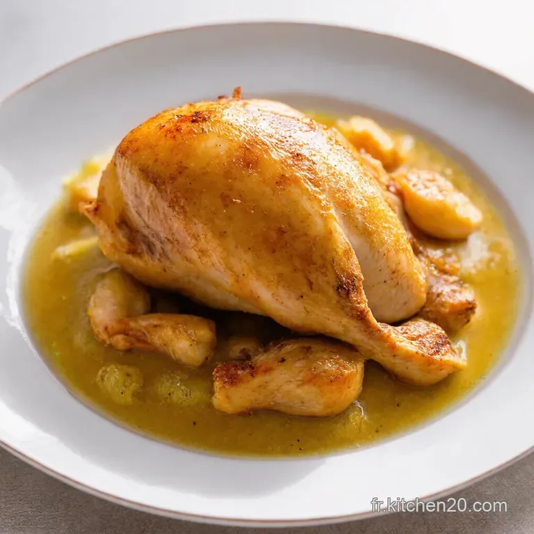 Poulet Miel et Moutarde un Classique Revisit&eacute;