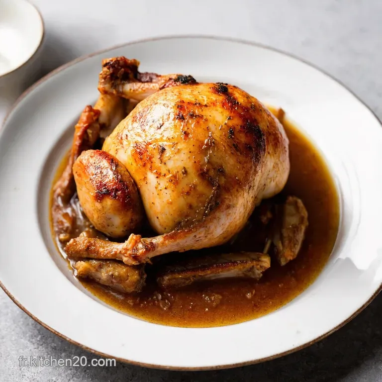 Poulet Paysan &agrave; la Braise