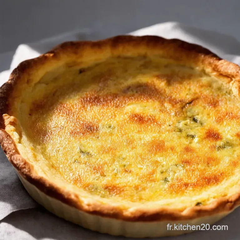 Quiche Sans P&acirc;te au Thon et Tomate La Facilit&eacute; Gourmande