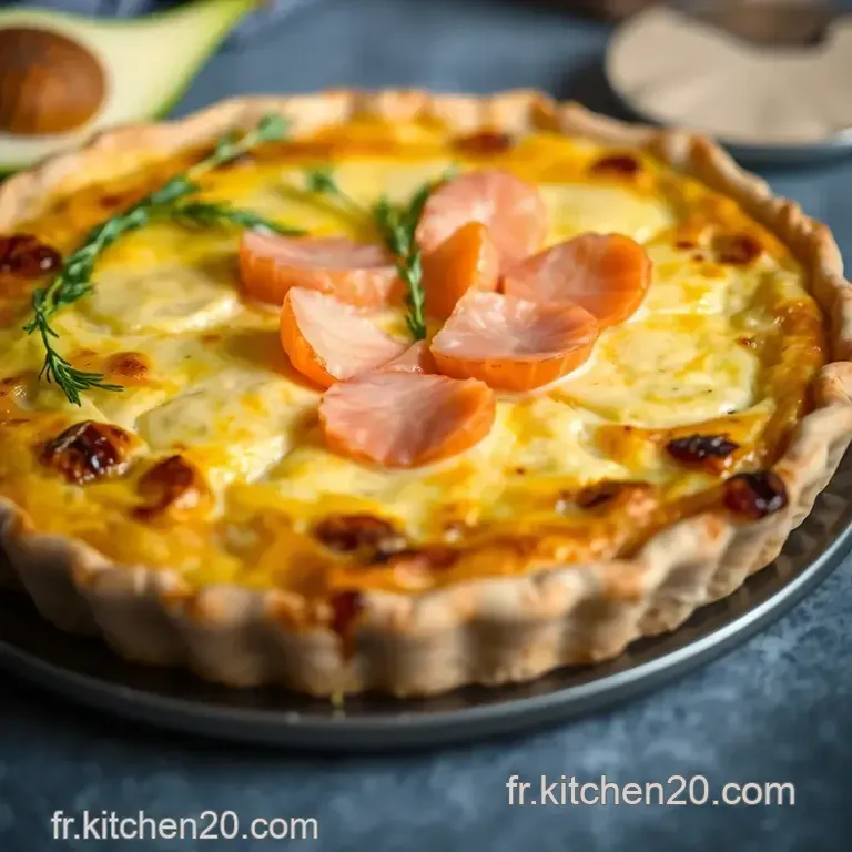 Quiche Saumon Poireaux : Une Alliance Gourmande presentation