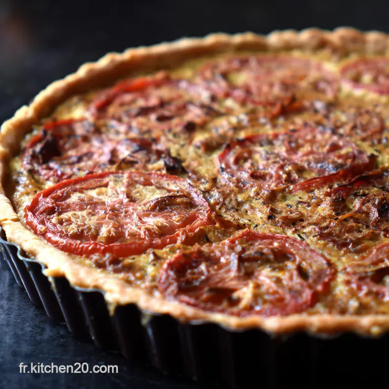 Quiche Thon Moutarde et Tomates: Un Classique Bistro Chez Vous