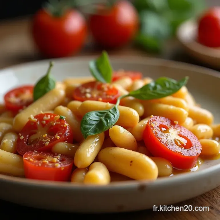 Le Chaudfroid R&eacute;confortant Rago&ucirc;t V&eacute;g&eacute;talien Cr&eacute;meux Aux Haricots Blancs presentation