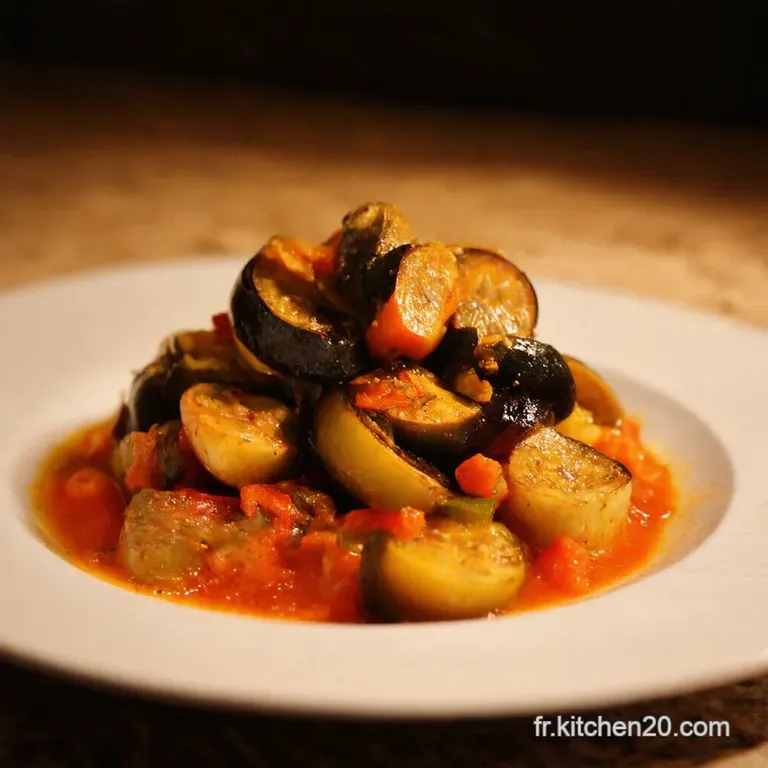 Ratatouille Maison Le Soleil Dans Lassiette presentation