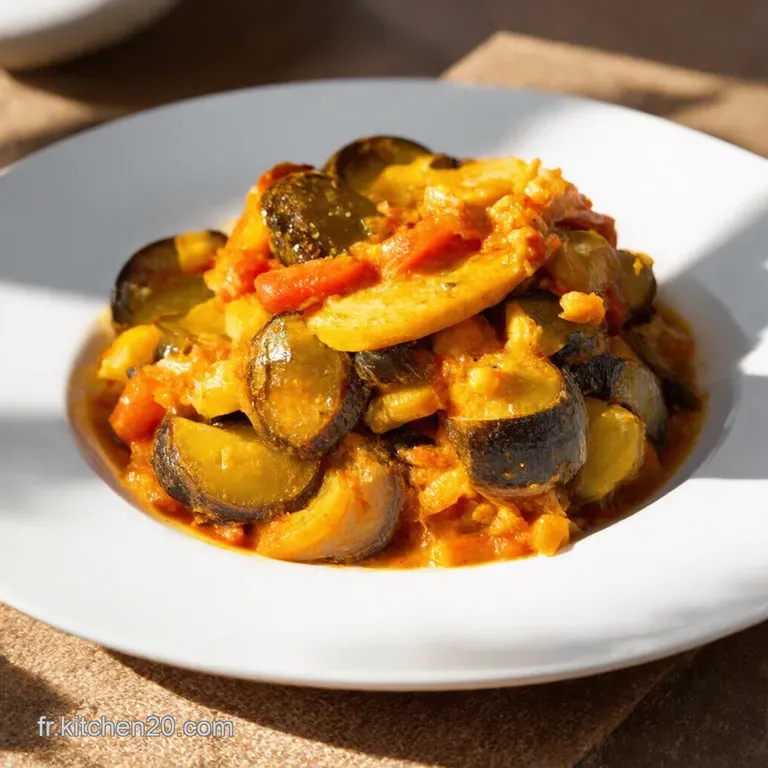 Ratatouille Maison le Soleil dans lAssiette