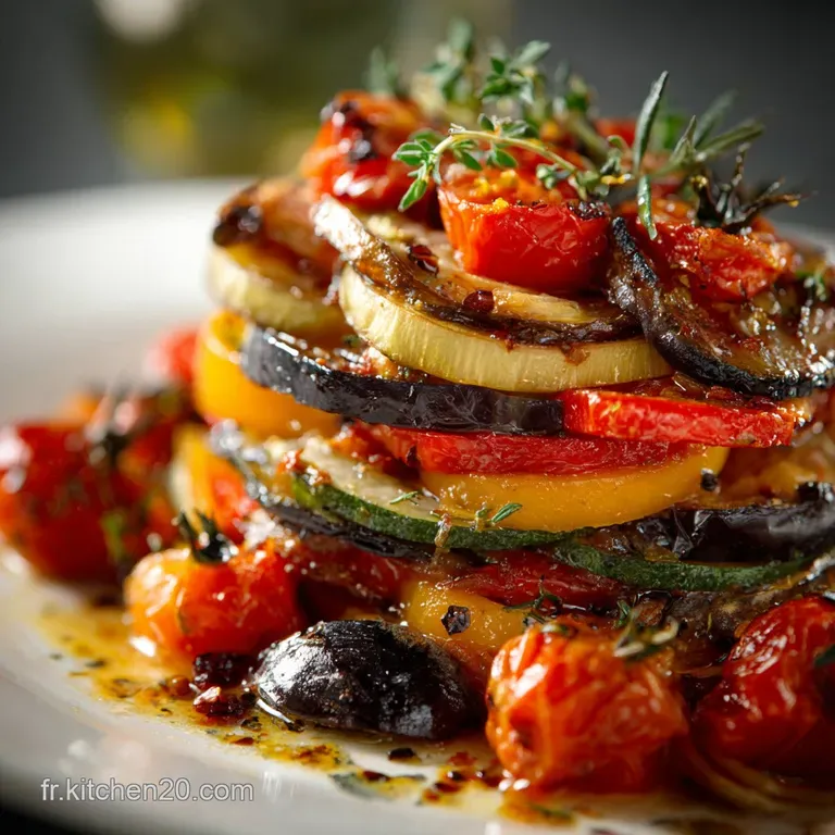 Ratatouille Ni&ccedil;oise Authentique Le secret des l&eacute;gumes dor&eacute;s