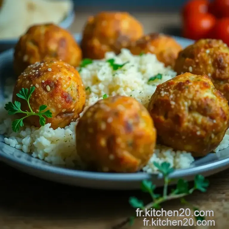 Recette : Arancini : Boulettes De Riz Siciliennes Croquantes presentation