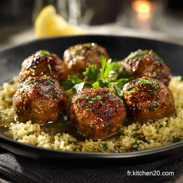 Couscous Boulettes : Le Secret du Bouillon Aromatique et des Boulettes Kefta