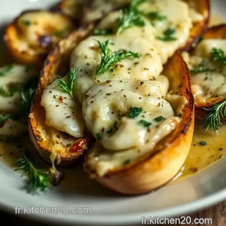 Recette D huitres Au Four Gratin&eacute;es presentation