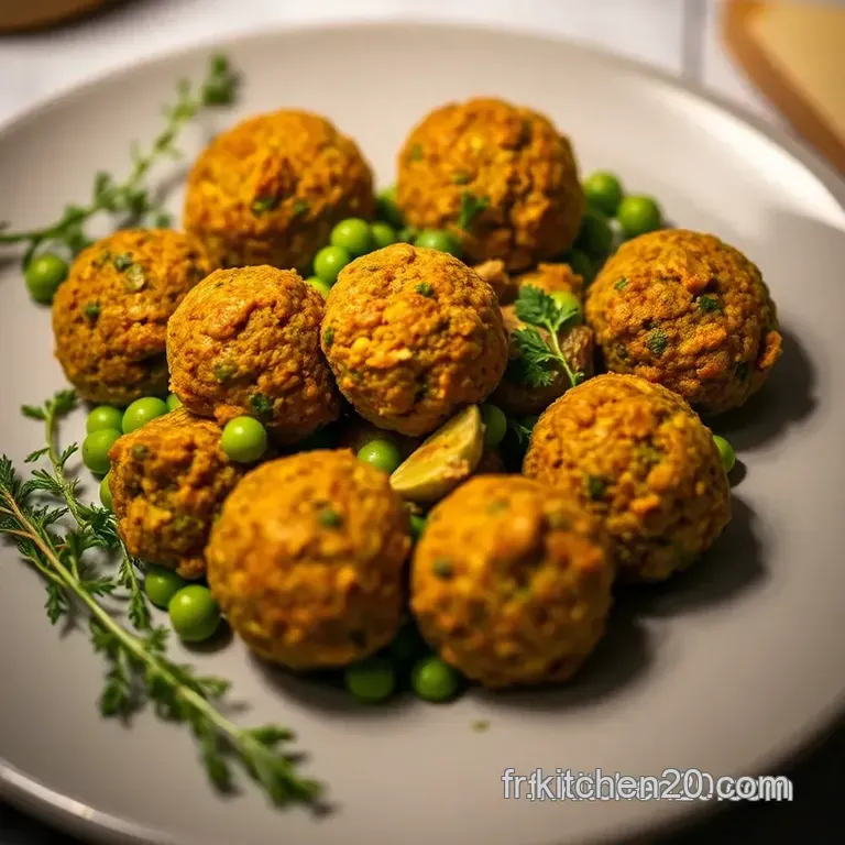 Recette De Falafel D&eacute;licieux Et Facile presentation