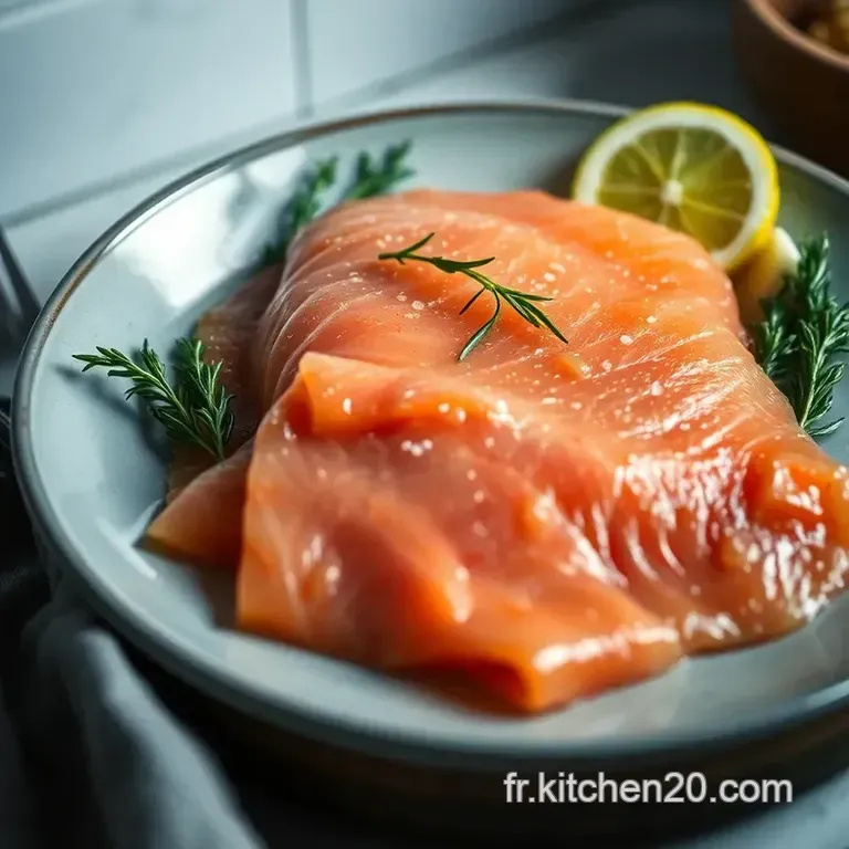 Recette De Gravlax Maison presentation