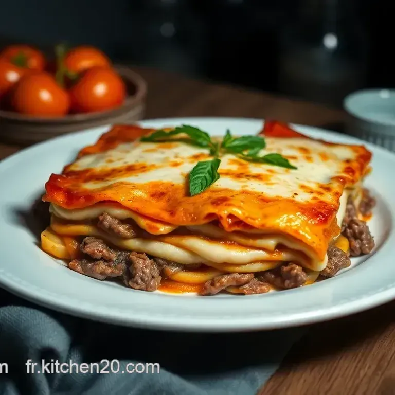 Recette de Lasagne Succulente