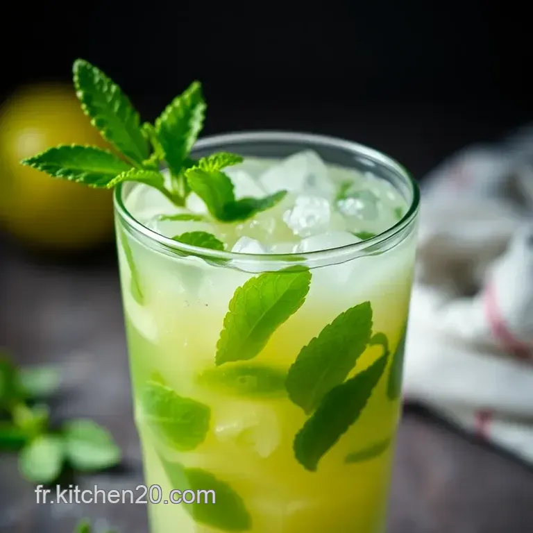Recette De Mojito Classique &Agrave; La Menthe presentation