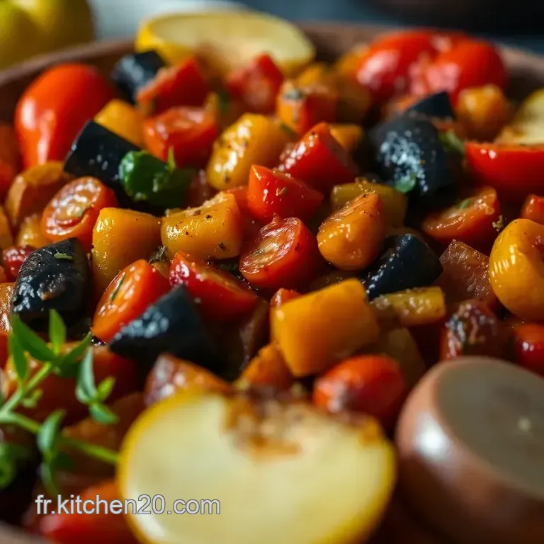 Recette De Ratatouille Proven&ccedil;ale presentation