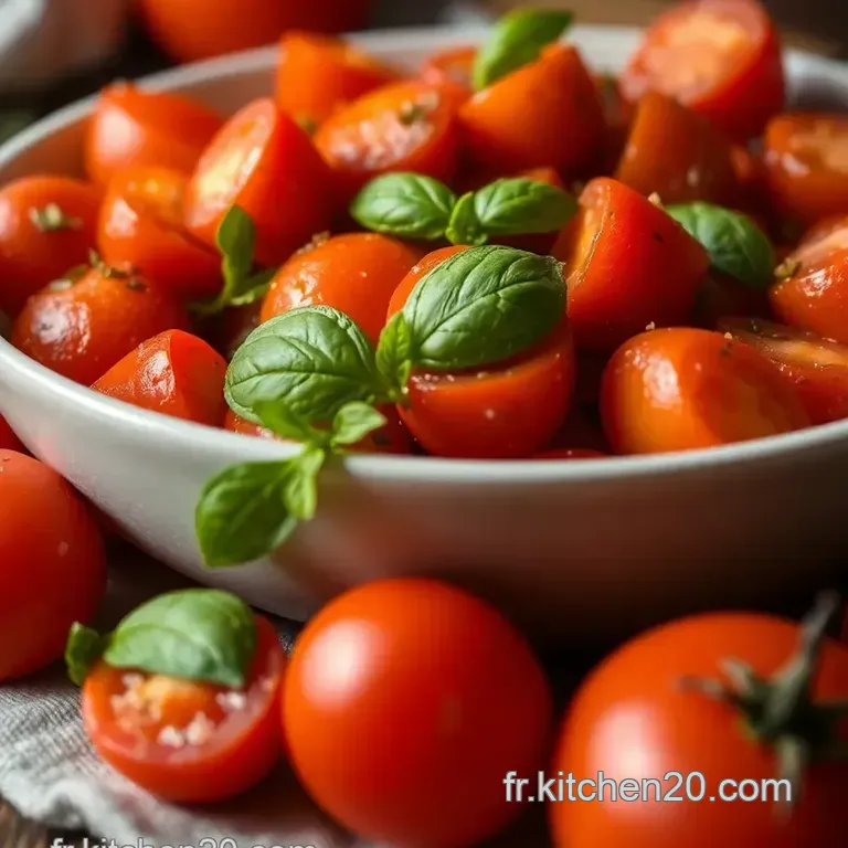 Recette De Tomates Concass&eacute;es Maison presentation