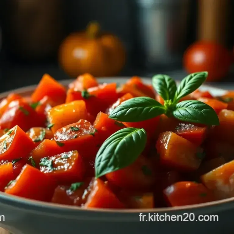 Recette de Tomates Concass&eacute;es Maison