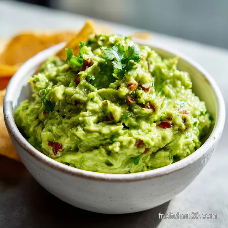 Vrai Recette Guacamole Mexicain