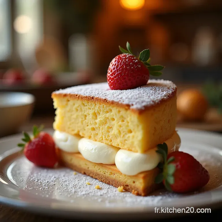 Le Number Cake Parfait Sabl&eacute; Croustillant Cr&egrave;me L&eacute;g&egrave;re Et D&eacute;coration De F&ecirc;te presentation