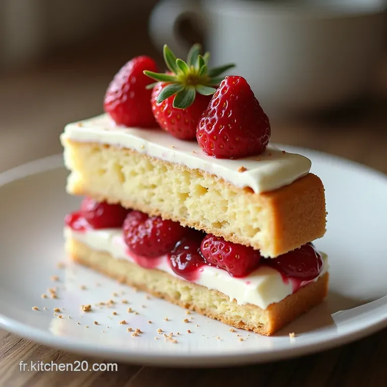 Le Number Cake Parfait Sabl&eacute; Croustillant Cr&egrave;me L&eacute;g&egrave;re et D&eacute;coration de F&ecirc;te