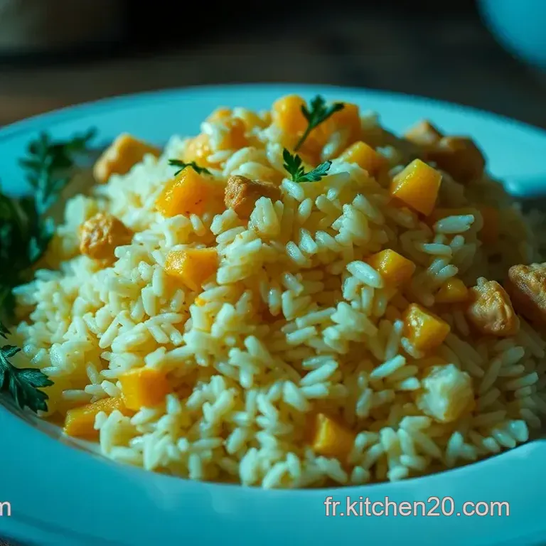 Recette : Poulet au riz au curry &ndash; Un classique parfum&eacute; et r&eacute;confortant