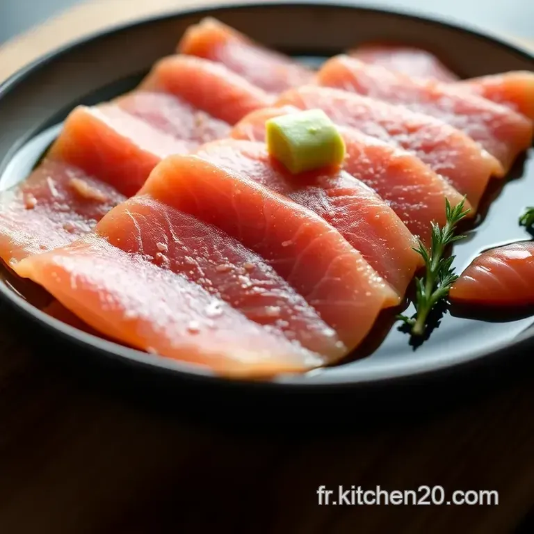 Recette : Sashimi Authentique - L&rsquo;art Du Poisson Cru &Agrave; La Japonaise presentation
